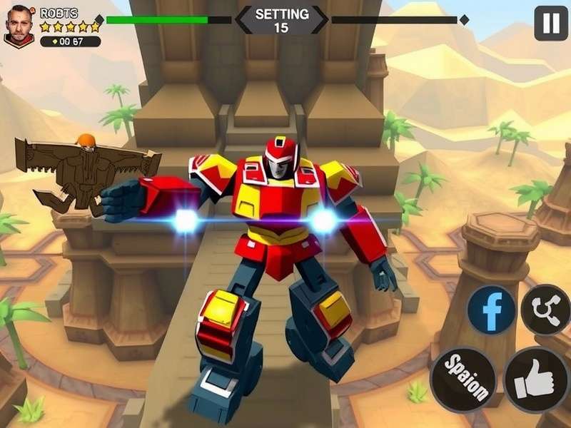 Robot customization options in Tambaram Titans Robot Wars