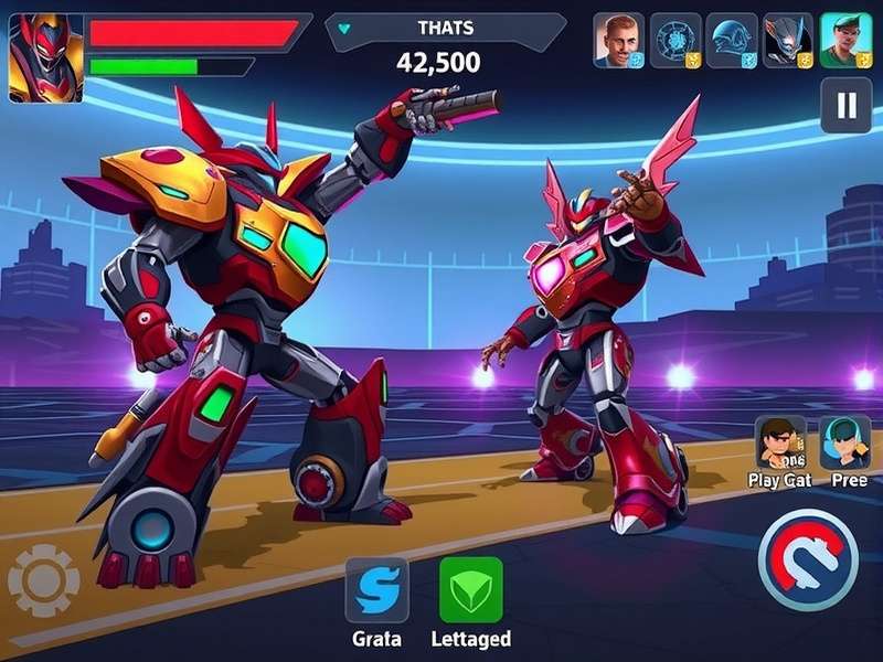 Indian players enjoying Tambaram Titans Robot Wars